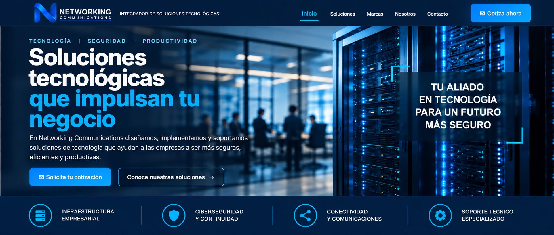 Networking Communications - Soluciones Tecnológicas